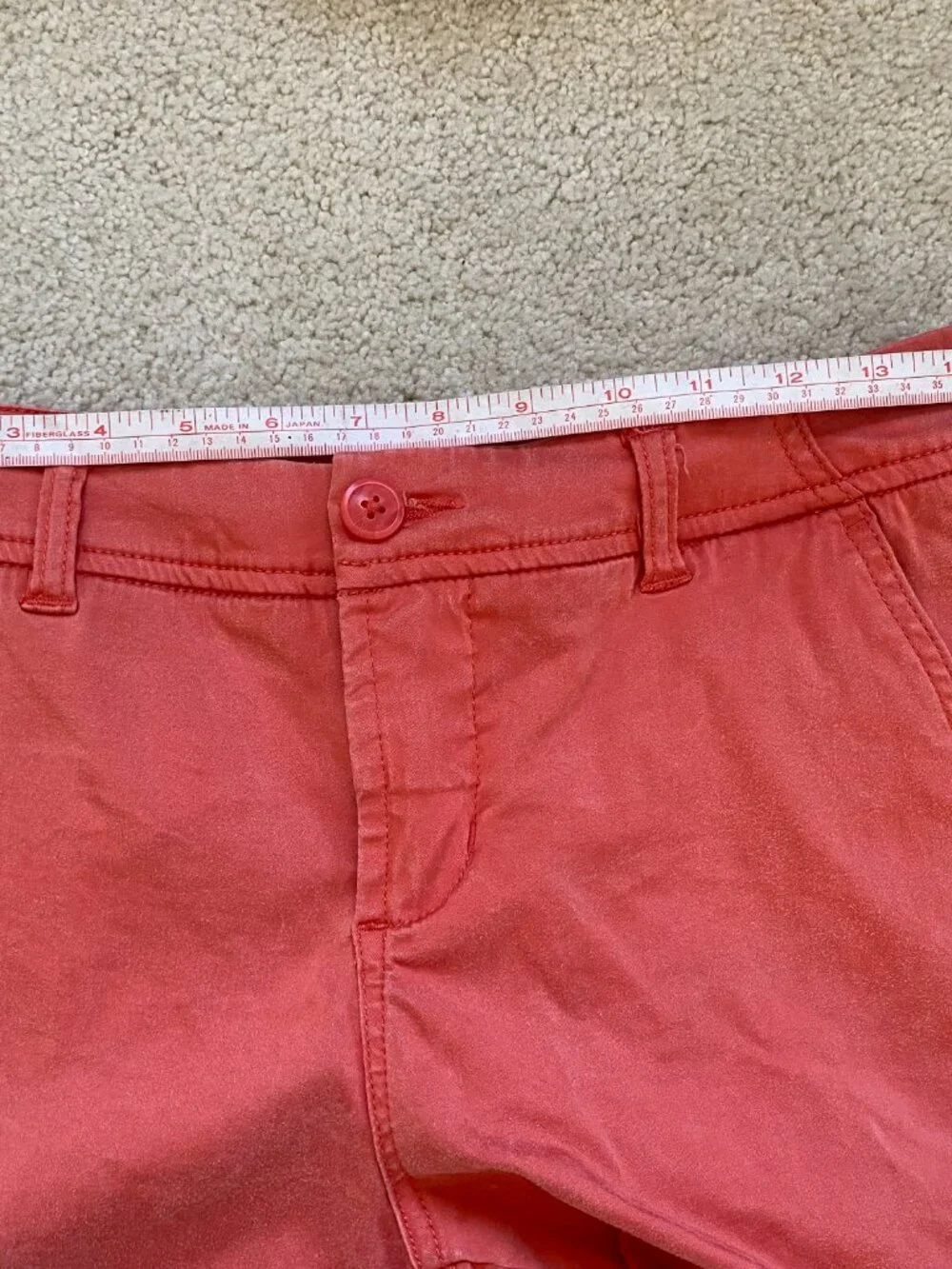 LIVERPOOL casual coral cargo shorts 3-1/2